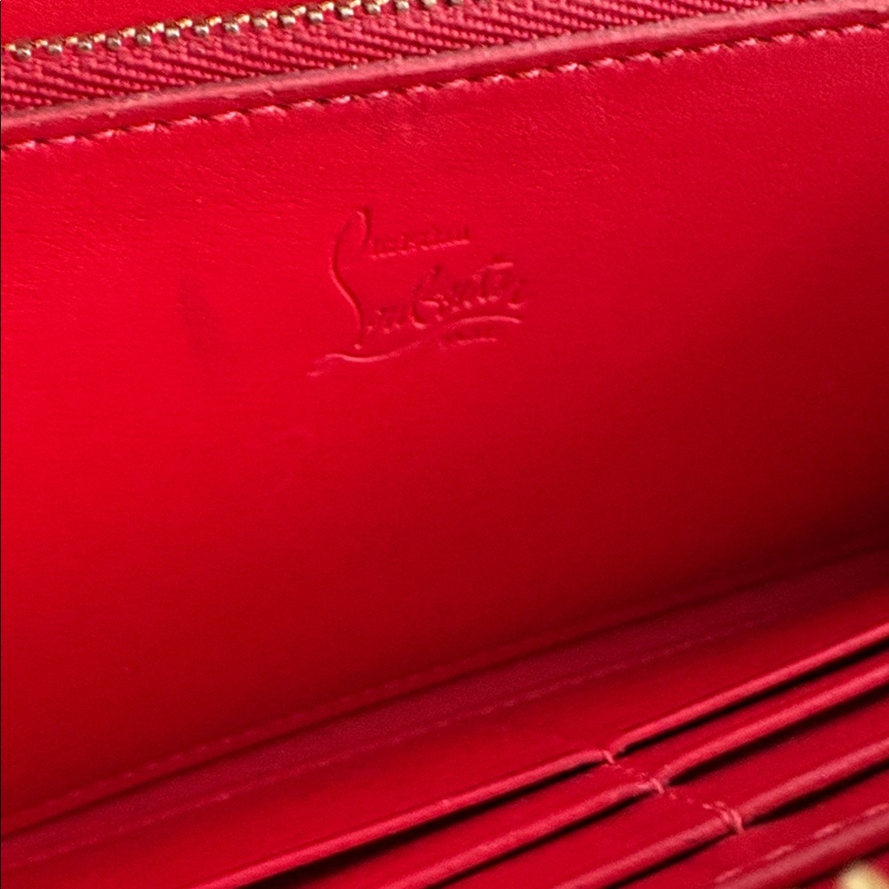 CHRISTIAN LOUBOUTIN Panettone wallet with spikes - Picture 5 of 16